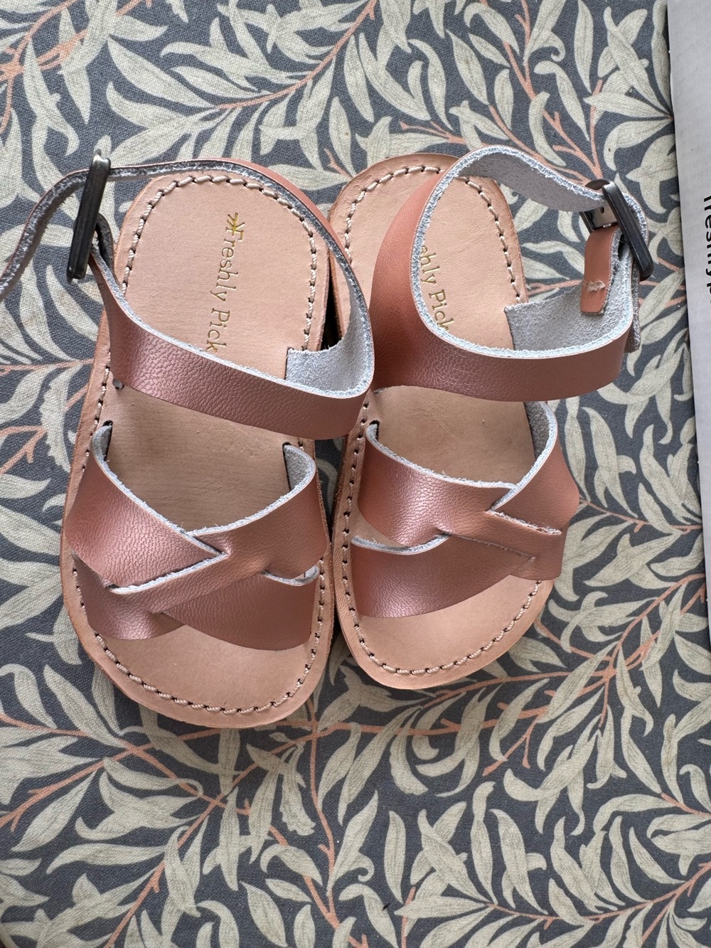 Fresh Picked Saybrook Sandal in Rose Gold